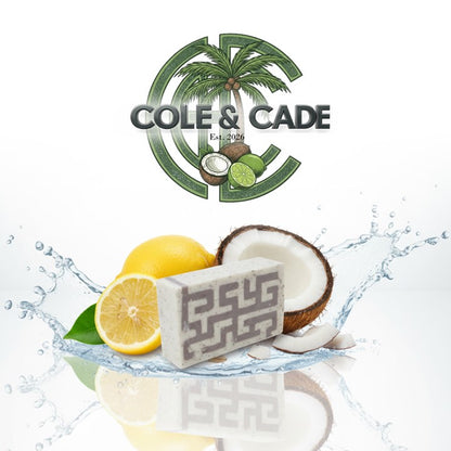 Coconut - Maze Pattern Soap