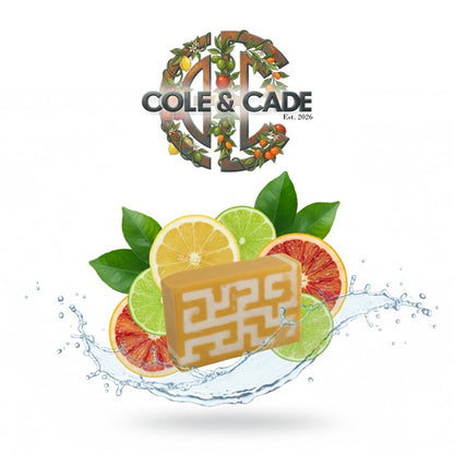 Zesty Citrus - Maze Pattern Soap