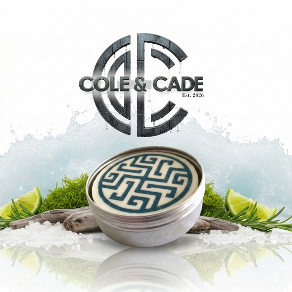 Steel Rain - Maze Patterned  Shaving Soap - COMING SOON