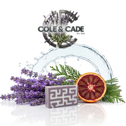 Lamontaine (Lavendar) - Maze Pattern Soap (Pastel)