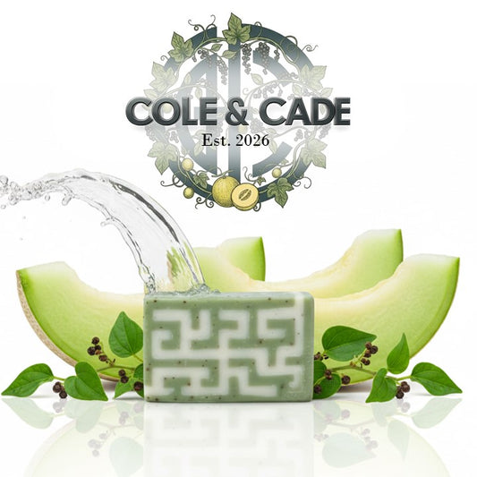 Melon and Pepper - Maze Pattern Soap
