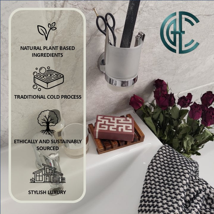 The Croupier - Maze Pattern Cold Process Soap