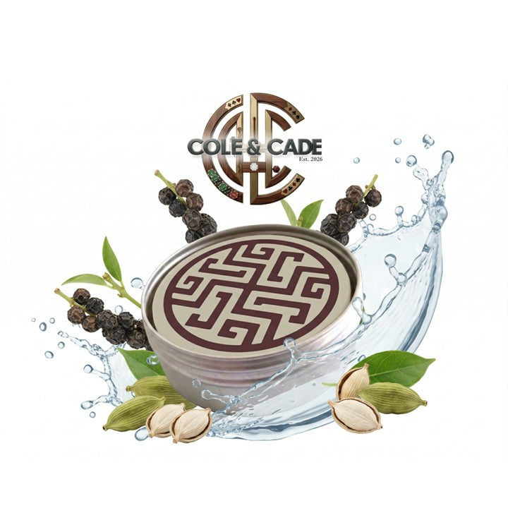 The Croupier - Maze Patterned Shaving Soap - COMING SOON
