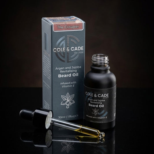 The Croupier Beard Oil - Argan and Jojoba - COMING SOON!