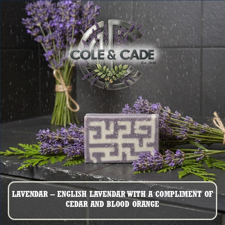 Lamontaine (Lavendar) - Maze Pattern Soap (Pastel)
